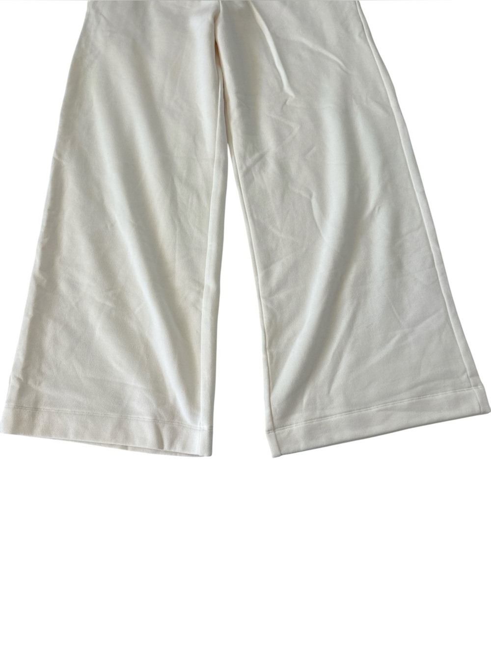 Alo Yoga Serenity Wide Leg Sweatpant in Ivory - Picture 9 of 16